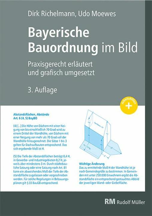 Image du produit Bayerische Bauordnung im Bild (Allemand, Dirk Richelmann, Udo Moewes, 2022)