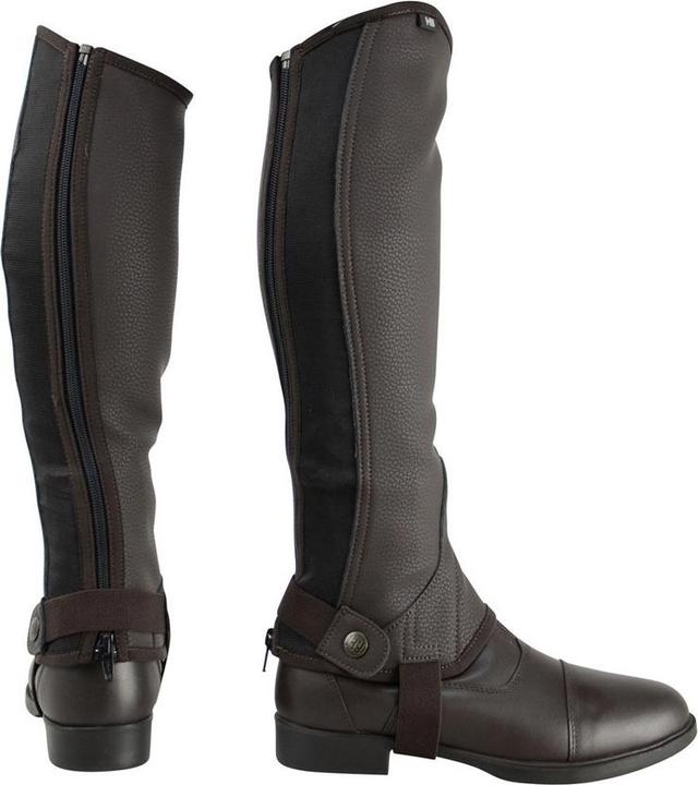 Actual product image Hy Land HalfChaps adult synthetic leather combination (S)