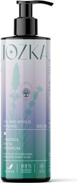 Immagine prodotto Dary Natury Sapone liquido alle erbe (lavanda, menta, geranio) 500 ml - Jozka (Regali di Natura) (Sapone liquido, 500 ml)