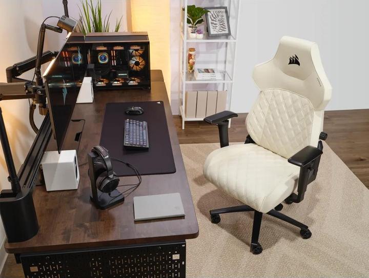 Produktbild Corsair TC500 LUXE Gaming Chair - Frost