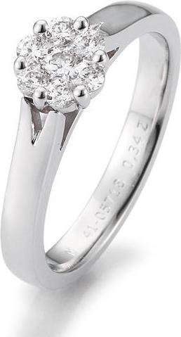 Produktbild Breuning Verlobungsring Flower (55, 585/14 K Gold)