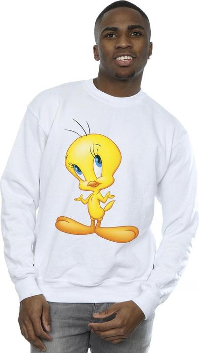 Actual product image Looney Tunes Mens Tweety Standing Sweatshirt (M)