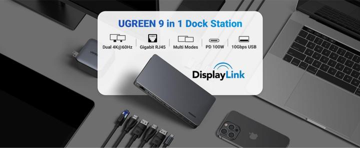 Immagine prodotto Ugreen CM615 (USB-C, 9 Porti)