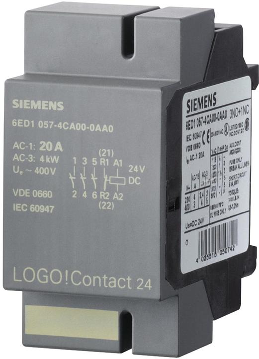 Image du produit Siemens Module de commutation LOGO ! Contact 24V