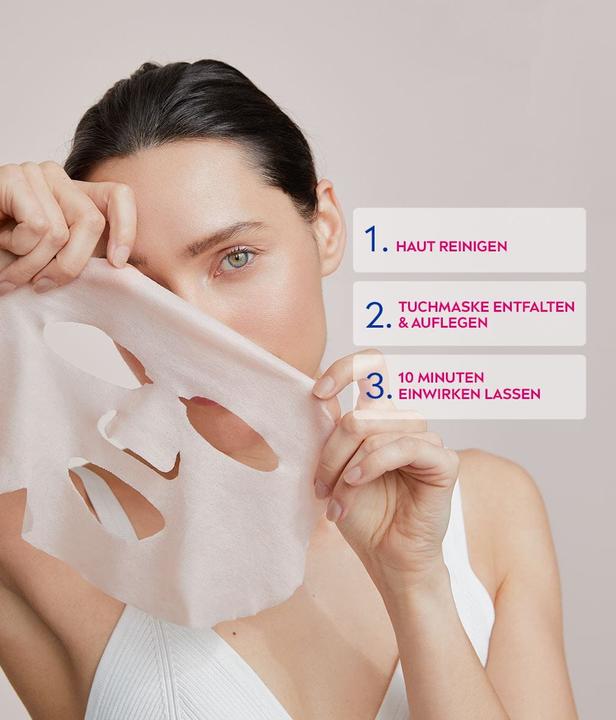 Produktbild NIVEA Rose Touch Feuchtigkeitsspendende Tuchmaske (221 ml)