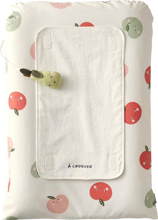 Produktbild Vertbaudet Baby Wickelauflage mit Bezug „Apfel“