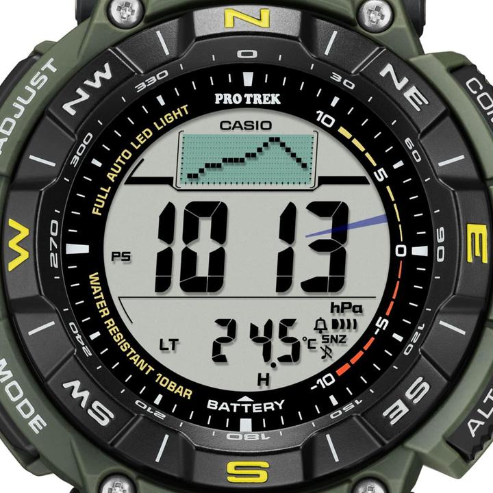 Actual product image Casio Pro-Trek - PRG-340-3ER (Digital watch, 52 mm)