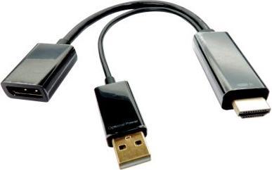 Immagine prodotto Rs Pro Cavo DisplayPort, HDMI/ DisplayPort M /F e (0.15 m, HDMI)