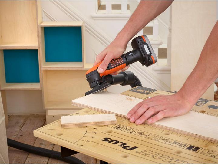 Produktbild Black & Decker Black+Decker 2K AkkuBohrer+AkkuSchleifer (Deltaschleifer)