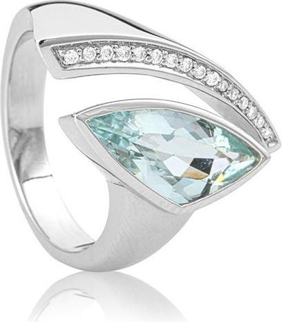 Immagine prodotto Breuning ANELLO - E.AQUA/Brill. 0,108 Ct. H/si (48, 585/14 K Oro)