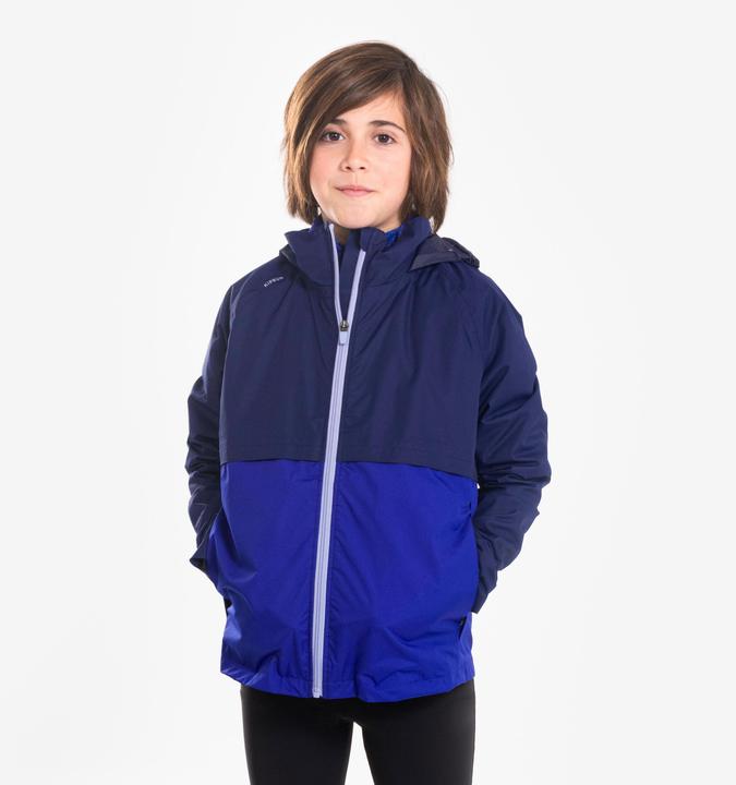 Produktbild Kiprun Laufjacke Kinder 3-in-1 wasserdicht herausnehmbare Innenjacke - blau (164)