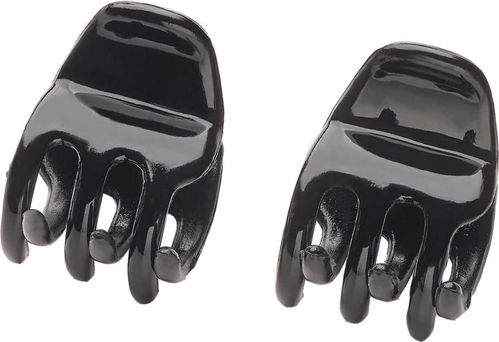 Produktbild Trisa Hair - ECO Klemme Schwarz 2.4cm (2 Stk.)