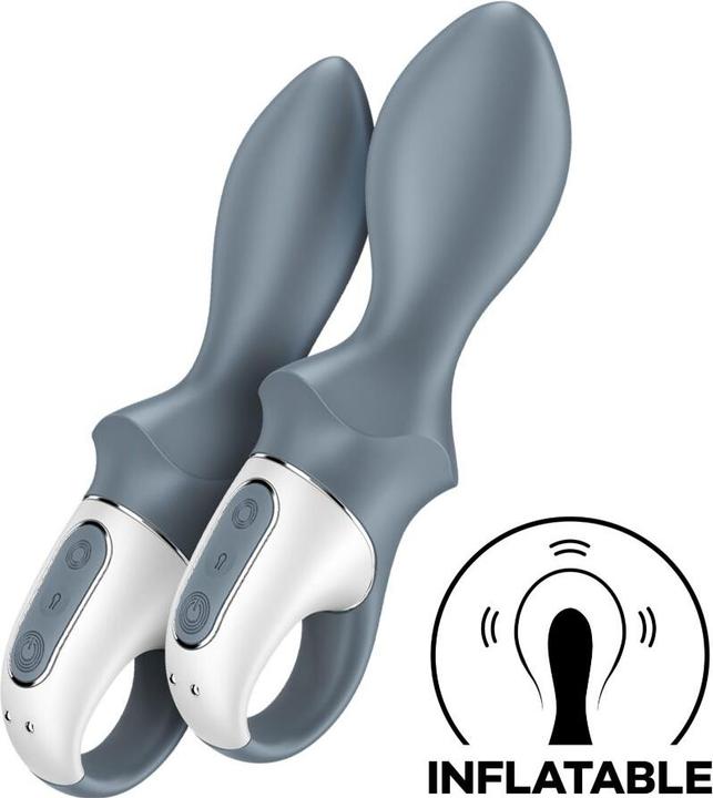 Satisfyer - Air Pump Booty 1 Anal Aufblasbarer Vibrator Grau