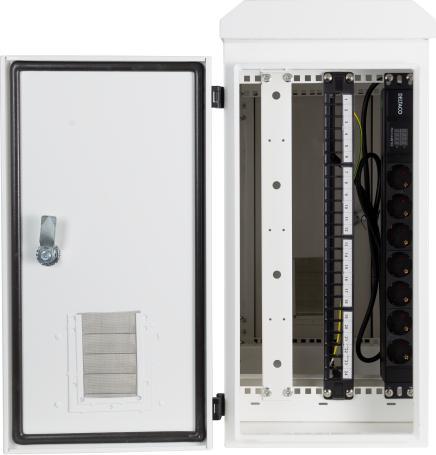 Immagine prodotto Deltaco 19"-skåp, 6U, 600x280x600mm, v (10.86 HE, Rack da 19 pollici)
