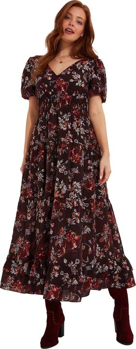 Immagine prodotto Joe Browns Maxi abito elasticizzato floreale scuro (38)