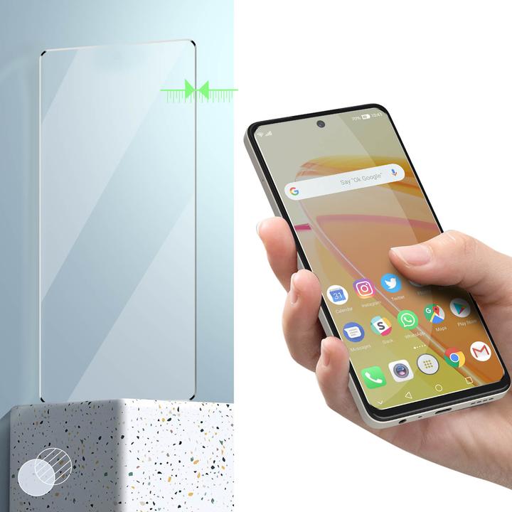 Produktbild Avizar 9H Härtegrad Glas-Displayschutzfolie (1 Stück, OnePlus Nord CE 3 Lite)