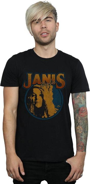 Produktbild Janis Joplin Distressed Circle TShirt (XL)