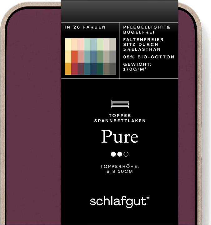 Actual product image schlafgut Pure Topper (140 x 200 - 160 x 220 cm)