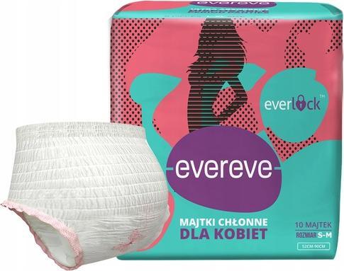 Immagine prodotto Everlock Saugfähige Menstruationshöschen für Frauen 10 Stück SM
