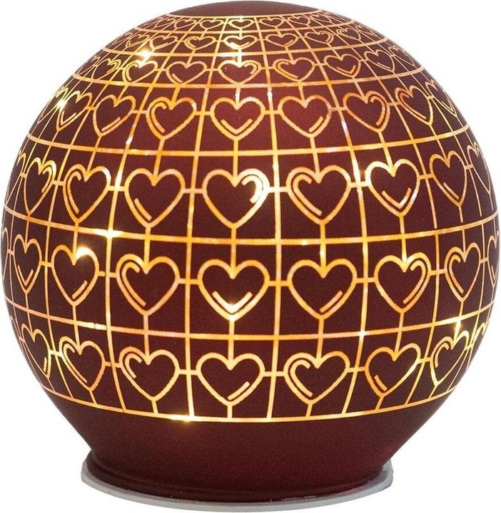 Actual product image Sirius Frida lantern, Ø 12 cm, Bordeaux (1 x)
