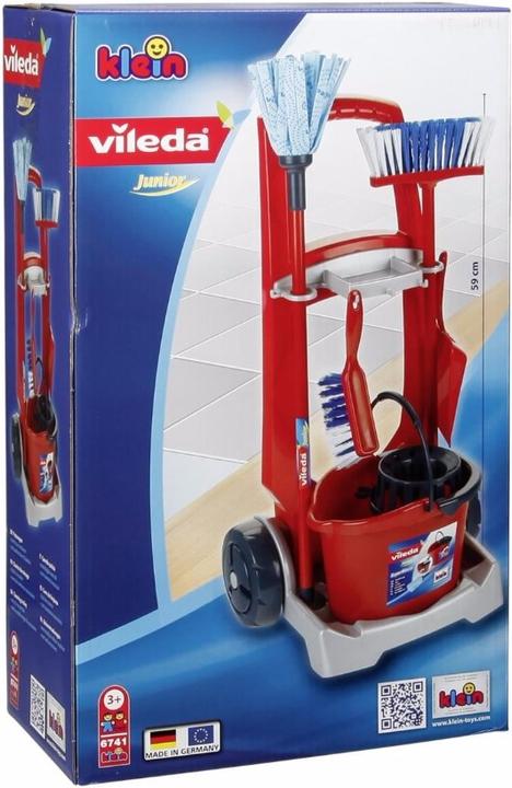 Image du produit Theo Klein Vileda broom wagon