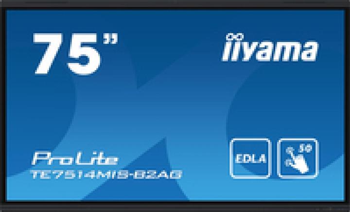 Actual product image iiyama 75IN VA PANEL ANTI-GLARE 50 POINTS 3840X2160 8MS 435CD/M2 50 (3840 x 2160 Pixels, 75")