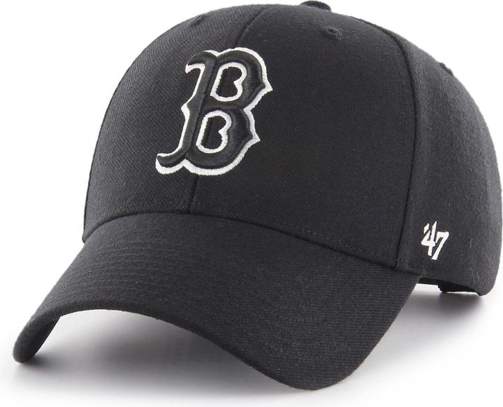 47 Brand MLB black Boston Red Sox MVP Snapback OSFA (One Size)