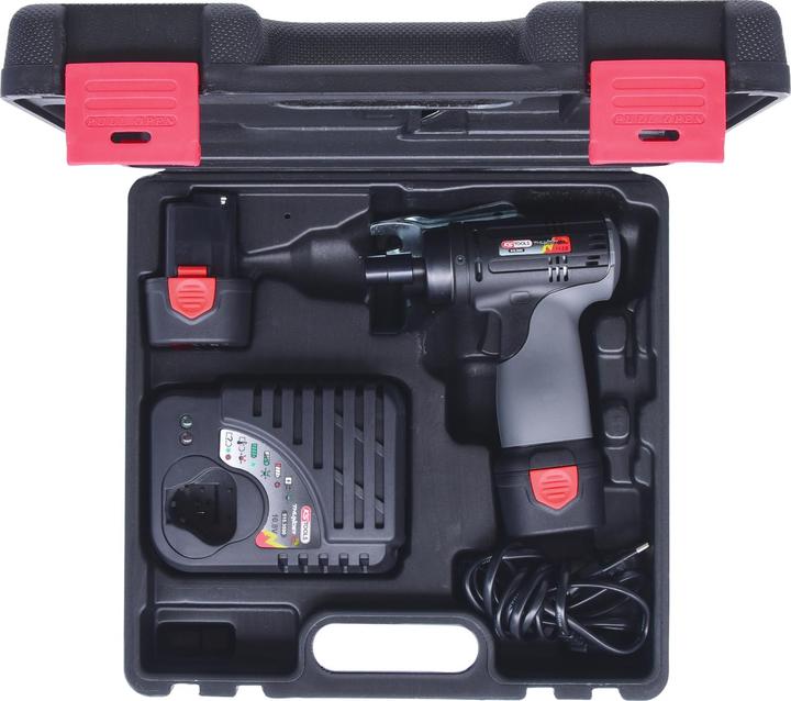 Produktbild KS Tools Akku-Hochleistungs-Schleifer, 22.000 U/min 10,8V, mit 2 Akkus und 1 Ladegerät