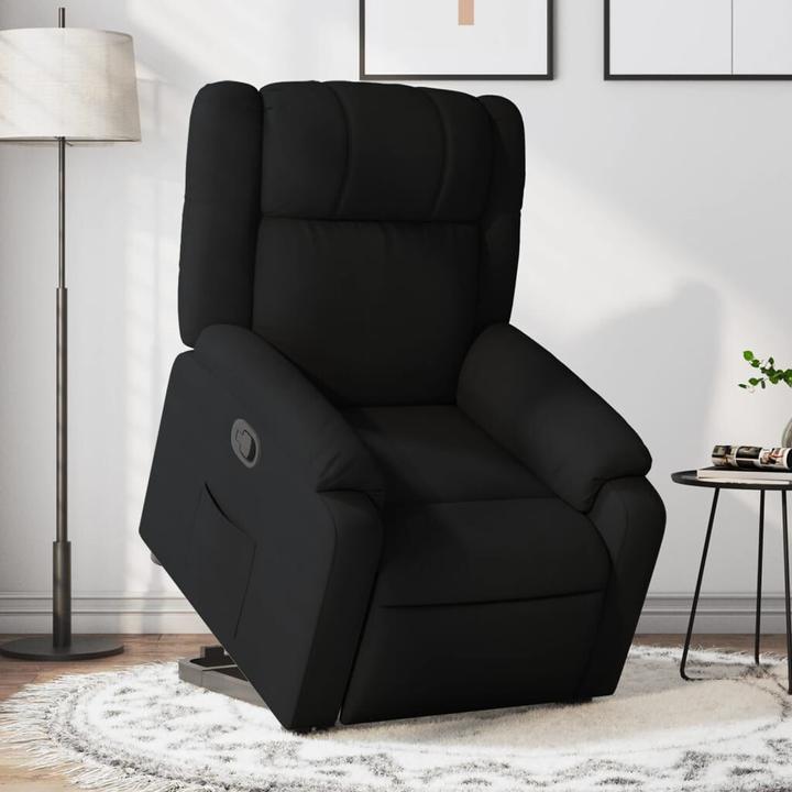 Actual product image VidaXL Recliner recliner reclining chair reclining chair black fabric