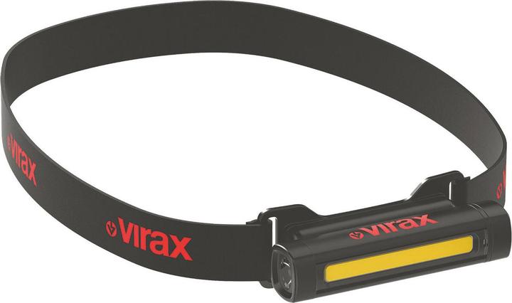 Produktbild Virax abnehmbare wiederaufladbare 2-in-1-Stirnlampe (150 lm)