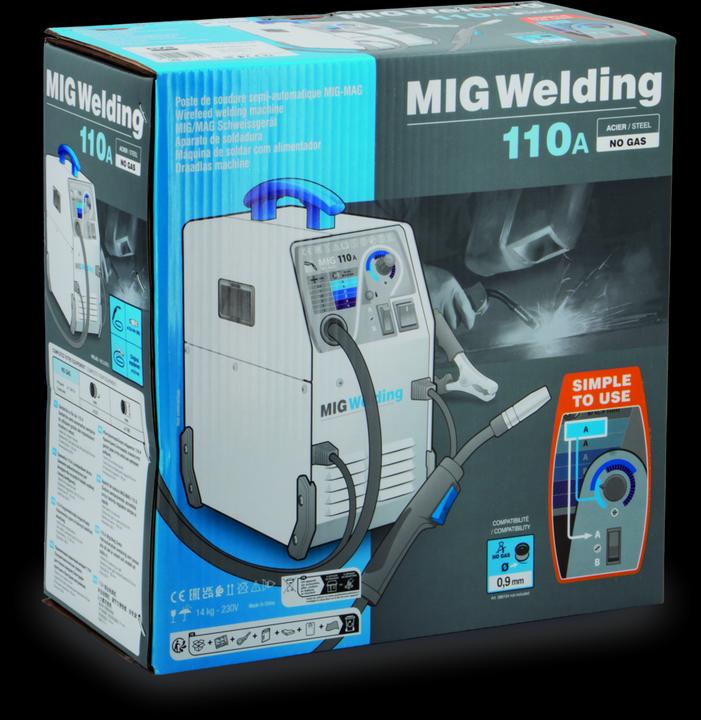 Produktbild GYS Schweissgerät SMARTMIG 110, NO GAS