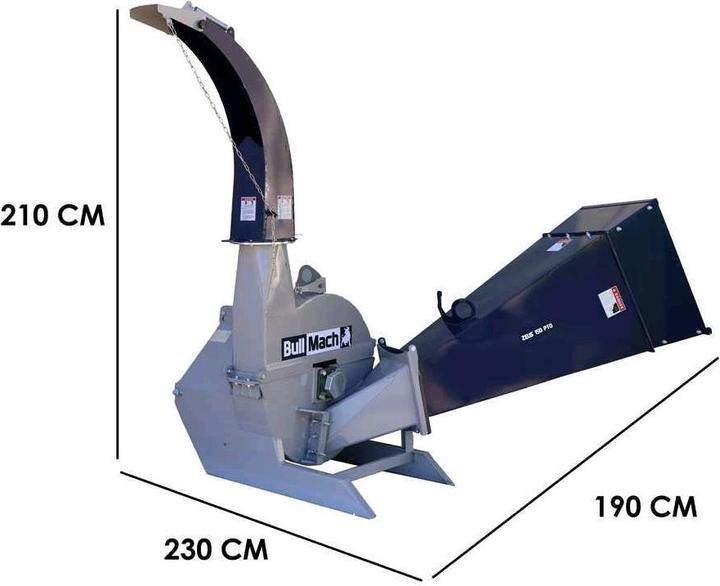 Produktbild BullMach Traktorhäcksler