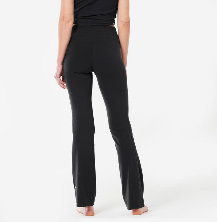 Image du produit Kimjaly Leggings Femmes Yoga Pantalon à pattes d'éléphant Dyn - noir (W33/L31)