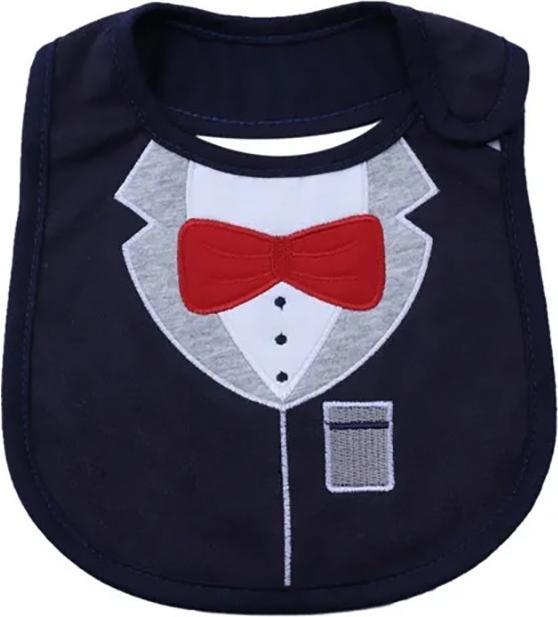 Immagine prodotto ASMI Bavaglino con chiusura in velcro Elegante con papillon