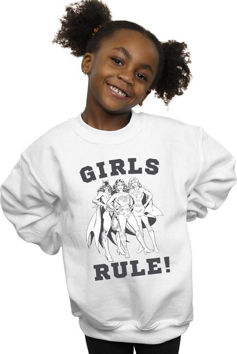 Immagine prodotto Justice League Girls Rule Felpa Ragazze (152, 158)