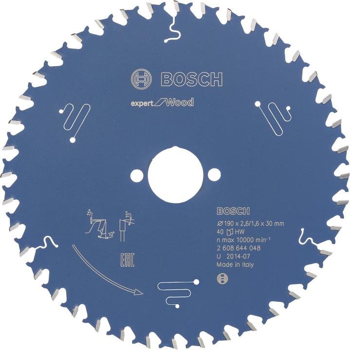Bosch Professional Zubehör Lama di sega circolare Expert for Wood