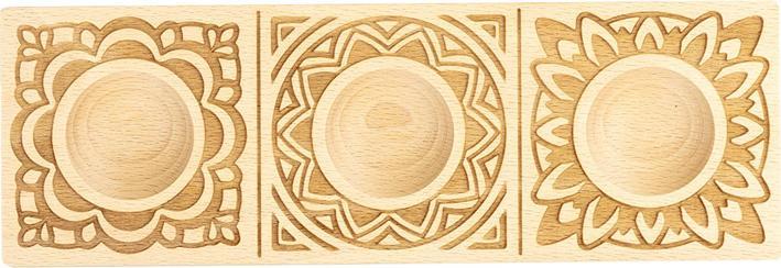 Immagine prodotto Leonardi Wood Stampo per ravioli fatti a mano in legno XL Mandala (copia)