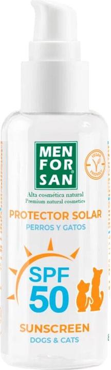Immagine prodotto Menforsan Fattore di protezione solare 50 per cani e gatti 60ml (Gatto, Cane, 60 ml)