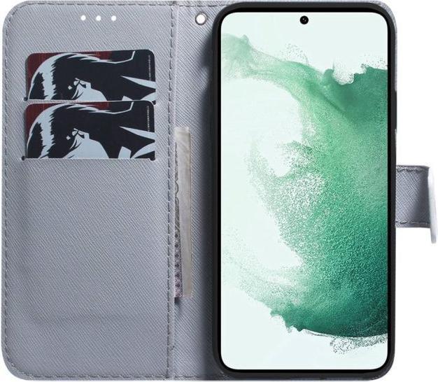 Image du produit MU Style Couverture de livre en cuir Image Series (Samsung Galaxy A14 5G, Samsung Galaxy A14)
