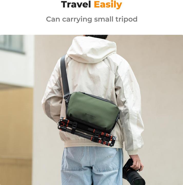 Produktbild K&F Concept Sling Bag 10L (Kamera Hüfttasche, 10 l)