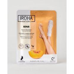 Immagine prodotto Iroha Nature Natura - Maschera per piedi Calzini Riparazione Pesca (Maschera del piede, 9 ml)