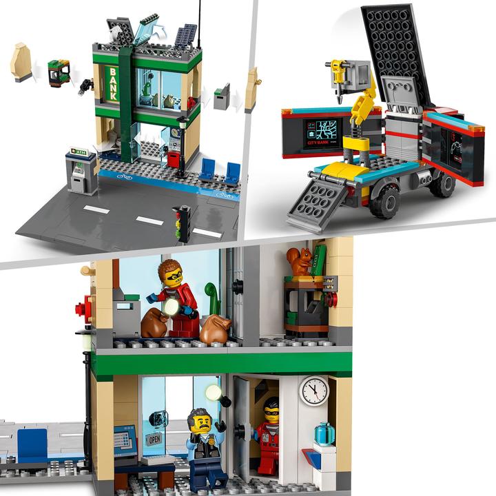 Produktbild LEGO Banküberfall mit Verfolgungsjagd (60317, LEGO City)