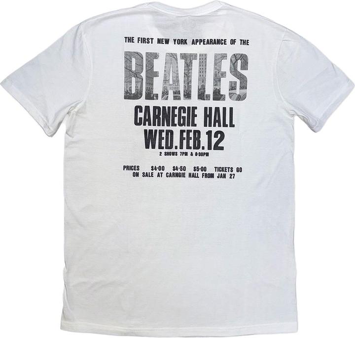 Produktbild The Beatles Tour 1964 Carnegie Hall TShirt (S)