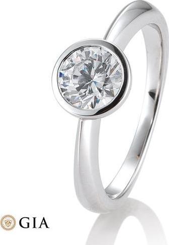 Produktbild Breuning Ring Zarge 0,80-1,50 ct. (54, 585/14 K Gold)