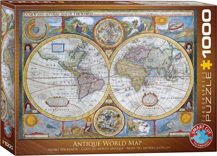Immagine prodotto Eurographics Mappa del mondo antico (1000 pezzi)