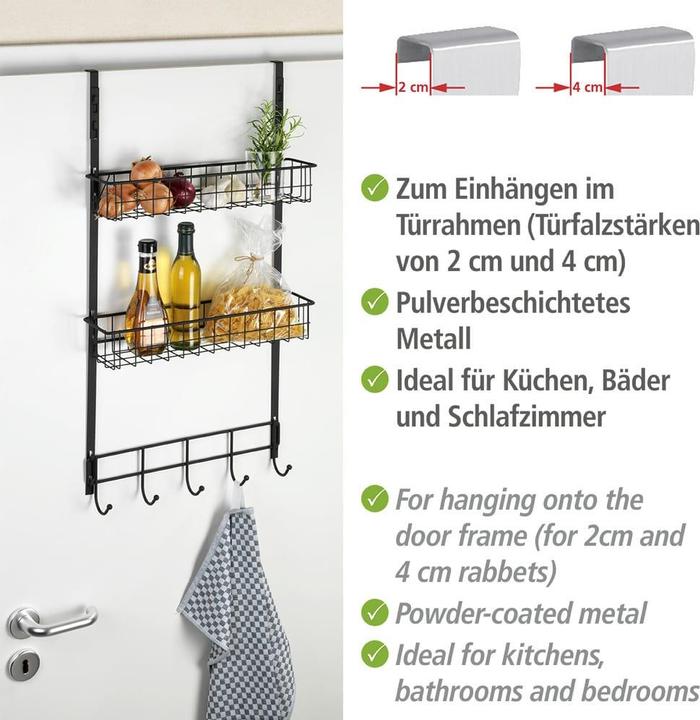 Actual product image Wenko Door shelf