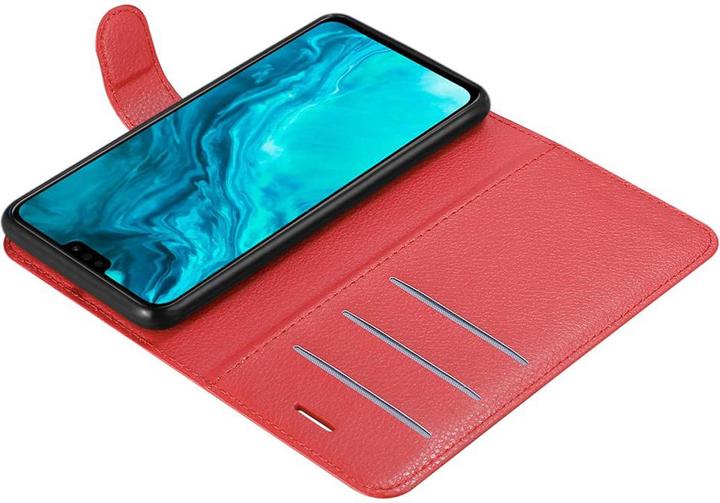 Actual product image Cadorabo Book with stand function cover (Honor 9X Lite)