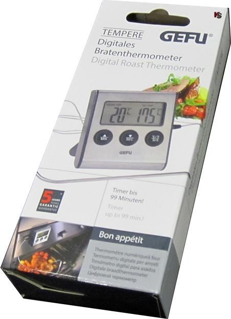 Actual product image GEFU Roast thermometer with timer