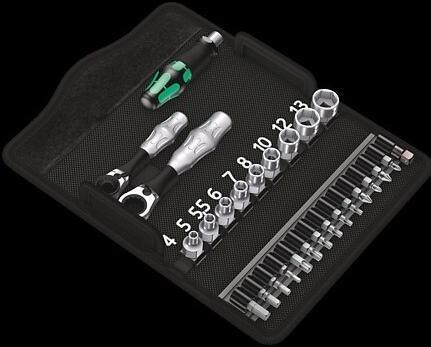 Image du produit Wera Kraftform Kompakt Zyklop Mini 2 (6 mm, 12 mm, 10 mm, 7 mm, 11 mm, 5 mm, 8 mm, 9 mm, 13 mm, 4 mm)