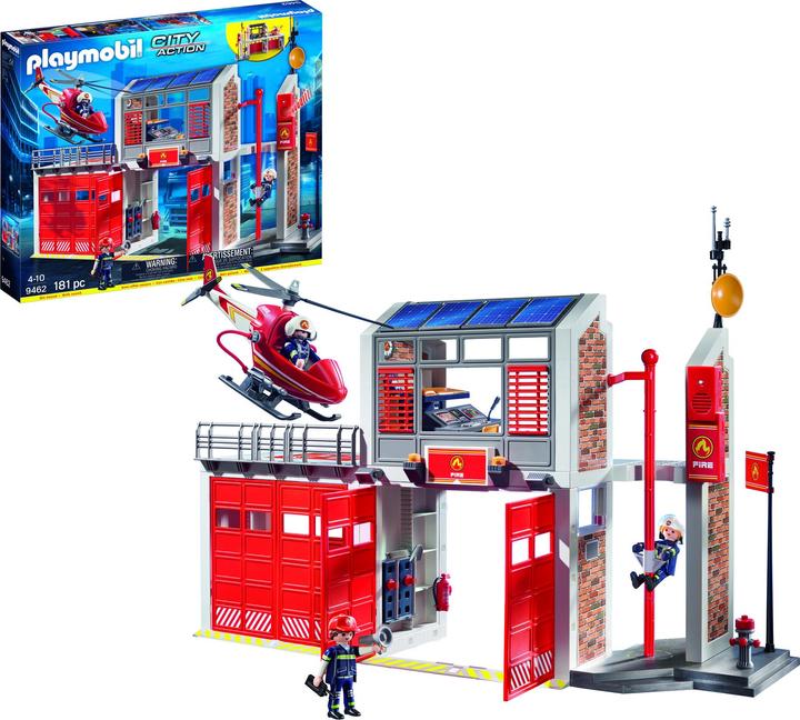 Produktbild Playmobil Grosse Feuerwache (9462, Playmobil City Action)